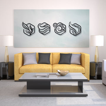 Four Elements Wall Decor