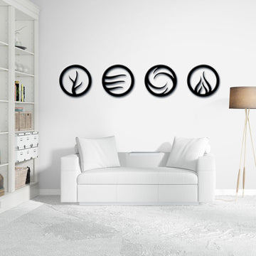 Four Elements Wall Sign