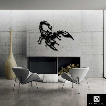 Scorpion Metal Wall art