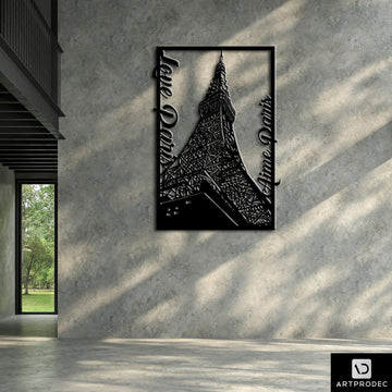 Metal Wall Art Eifel Wall Decor