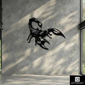 Scorpion Metal Wall art