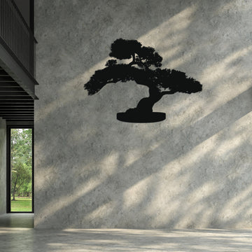 Tree Of Live Bonsai Wall Art