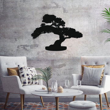 Tree Of Live Bonsai Wall Art