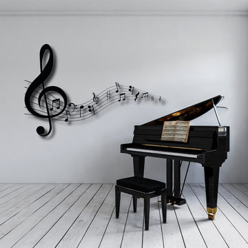 Music Notes Wall Art