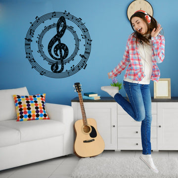 Music Note Wall Art Metal Wall Decor