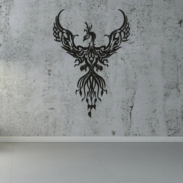 Phoenix Metal Wall Art Anka Decor