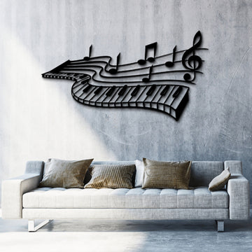 Music Notes Wall Art Music Time