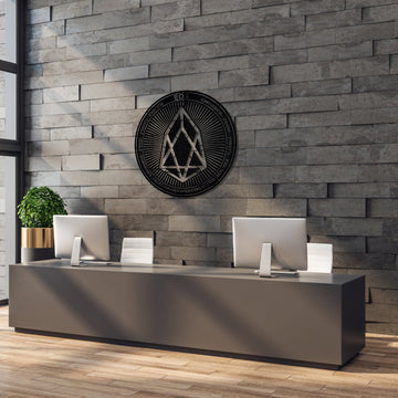 EOS Coin Wall Decor