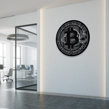 Bitcoin Wall Art Crypto Wall Decor