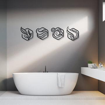 Four Elements Wall Decor