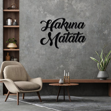 Hakuna Matata Metal Wall Art