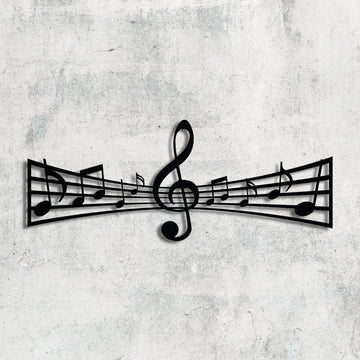 Music Notes Wall Art Music Decor