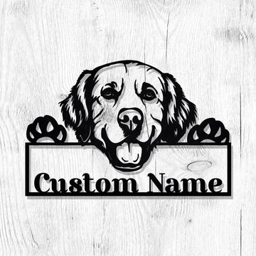 Custom Dog Name Sign