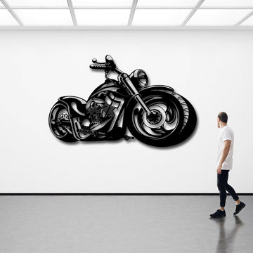 Harley Davidson Motorcycle Wall Decor