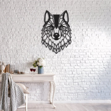 Wolf Metal art Office wall decor