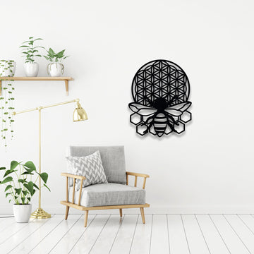 Bee Metal Wall Decor