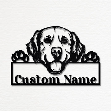 Custom Dog Name Sign