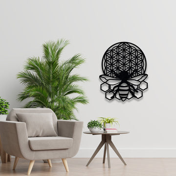 Bee Metal Wall Decor