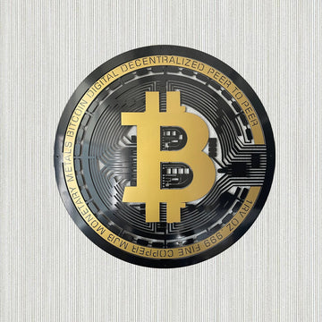 Bitcoin Wall Art 2 colors