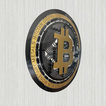 Bitcoin Wall Art 2 colors