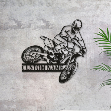 Custom Biker Metal Wall Art