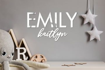 Custom Acrylic Name Sign