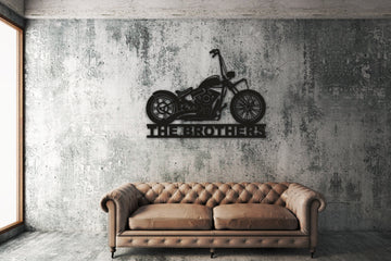 Custom Motorcycle Wall Decor