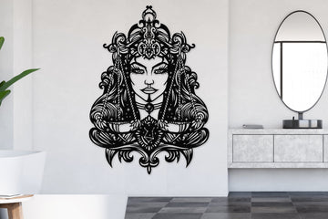 Medusa Metal Wall Art Greek Mythology