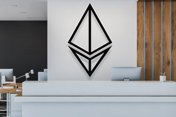 Ethereum Coin Wall Art