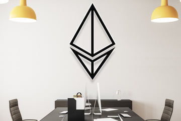 Ethereum Coin Wall Art