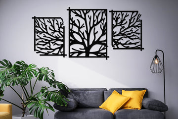 Tree Wall Decor Set of 3