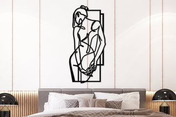 Minimalist Line Art Sexy Nude Women