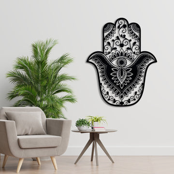 Hamsa Metal Wall Art