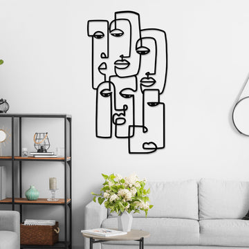 Picasso Face Wall Art Decor