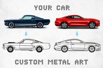 Custom Car Wall Decor