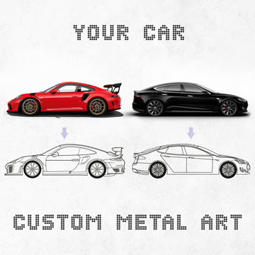 Custom Car Wall Decor